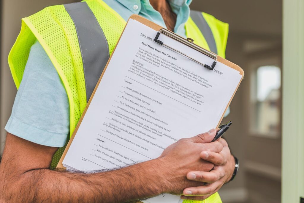 FHA Inspections Checklist